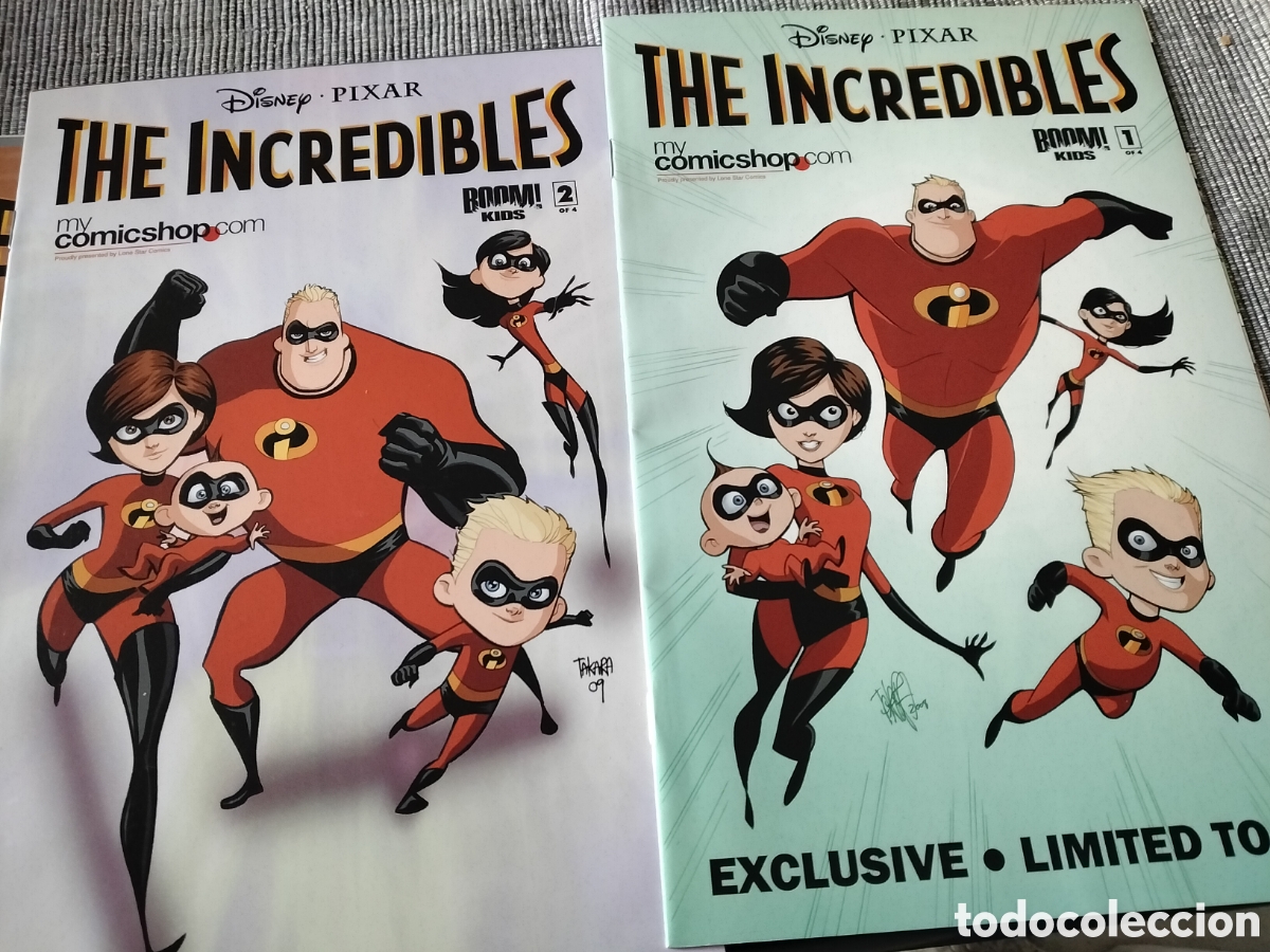 C&oacute;mics: The Incredibles, del 1 al 4 (Los Increibles) - Foto 2