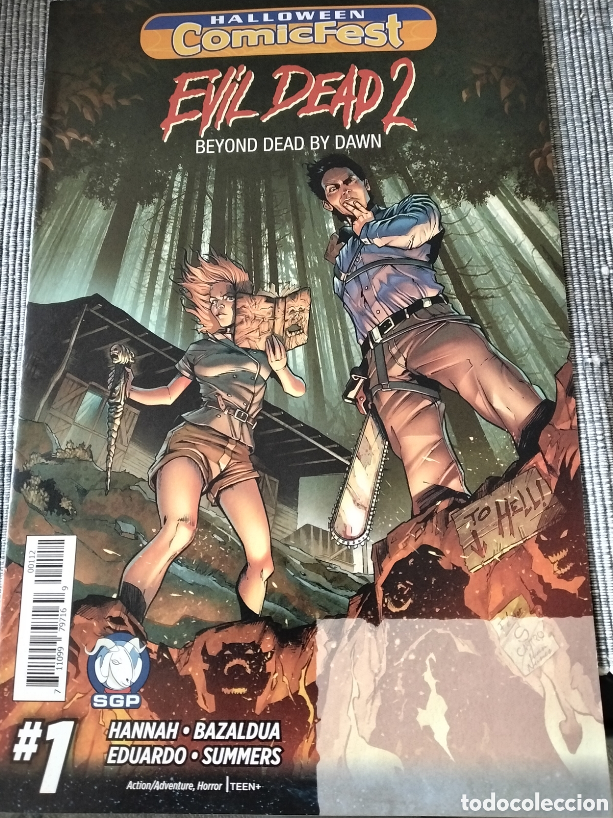 C&oacute;mics: Evil Dead 2, beyond Dead by dawn, Halloween Comicfest - Foto 1