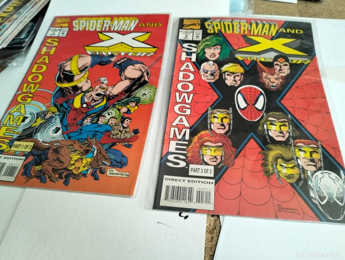 C&oacute;mics: SPIDER-MAN and X- FACTOR # 1, 3 ( LOTE 2 N&Uacute;MEROS EN INGLES) MARVEL - Foto 1