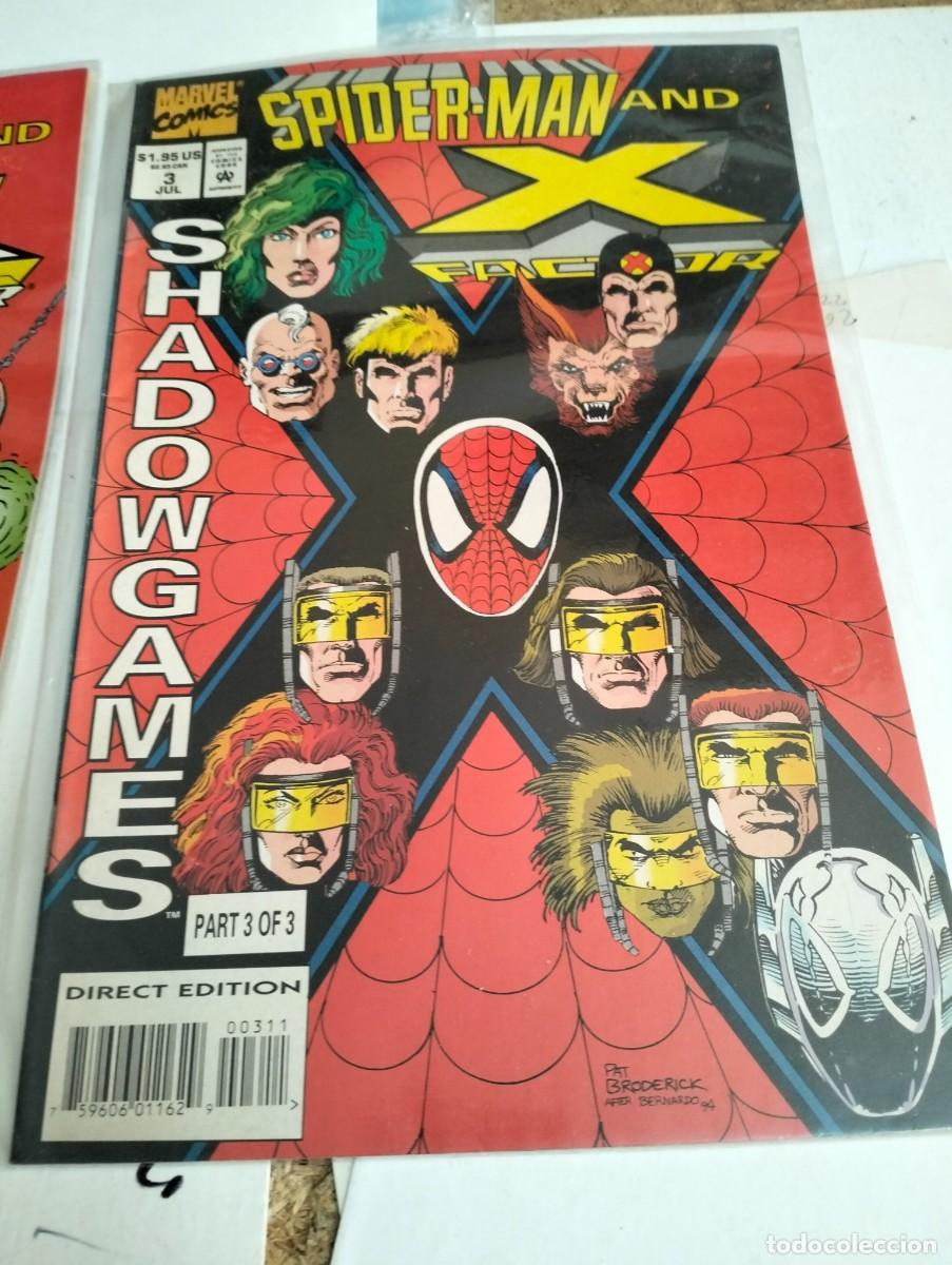 C&oacute;mics: SPIDER-MAN and X- FACTOR # 1, 3 ( LOTE 2 N&Uacute;MEROS EN INGLES) MARVEL - Foto 3
