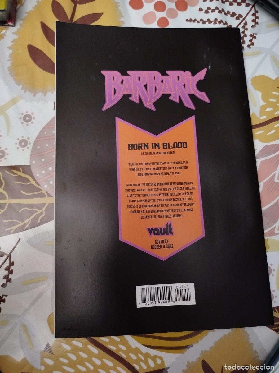 C&oacute;mics: Barbaric n&uacute;mero 1 usa - Foto 2