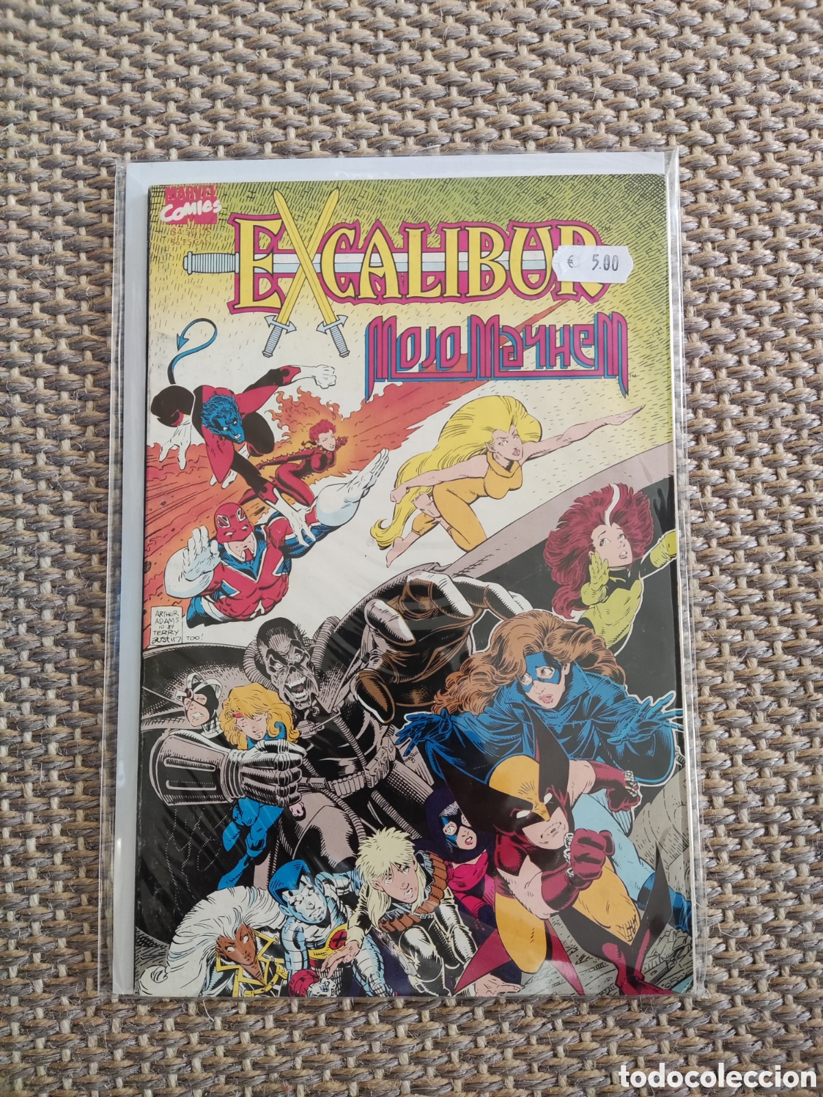 C&oacute;mics: Excalibur Mojo Mayhem Marvel 1989 TPB - Foto 1