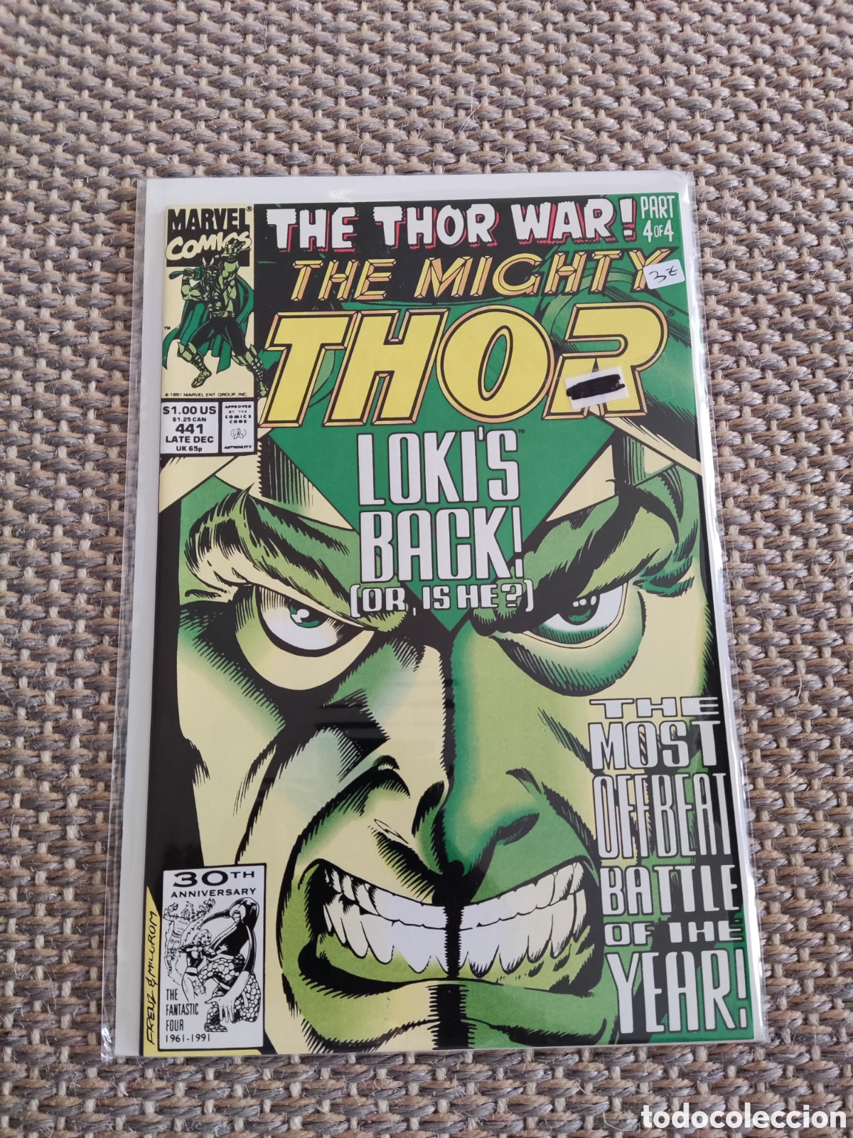 C&oacute;mics: Thor 441 Marvel 1991 - Foto 1