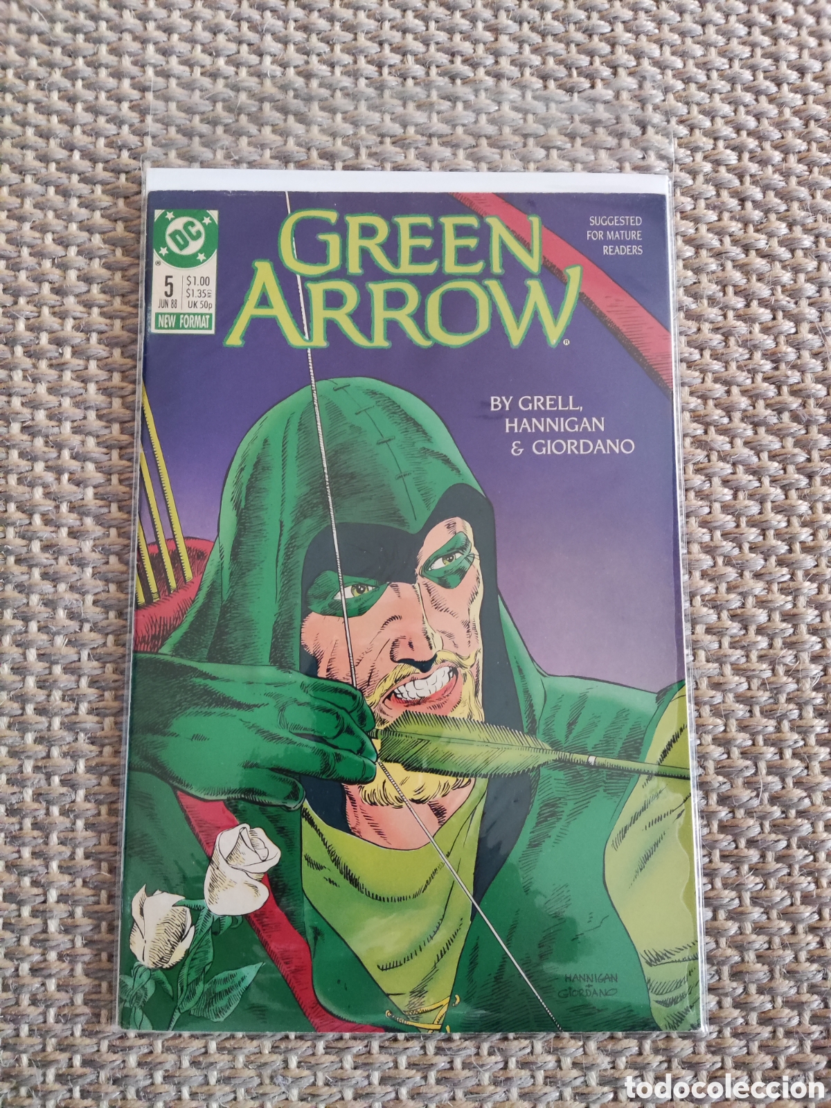 C&oacute;mics: Green Arrow 5 DC 1988 - Foto 1