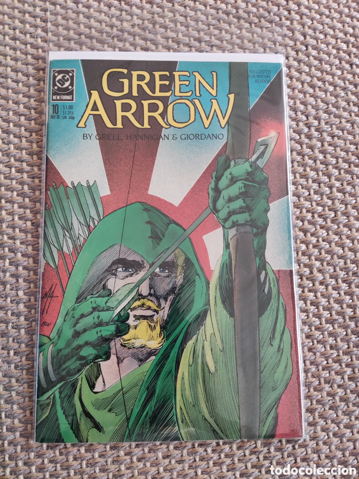 C&oacute;mics: Green Arrow 10 DC 1988 - Foto 1