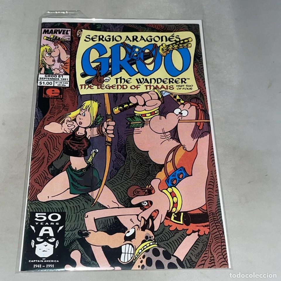 C&oacute;mics: Groo The Wanderer #81 Marvel Comics Sergio Aragones EPIC COMICS. - Foto 1