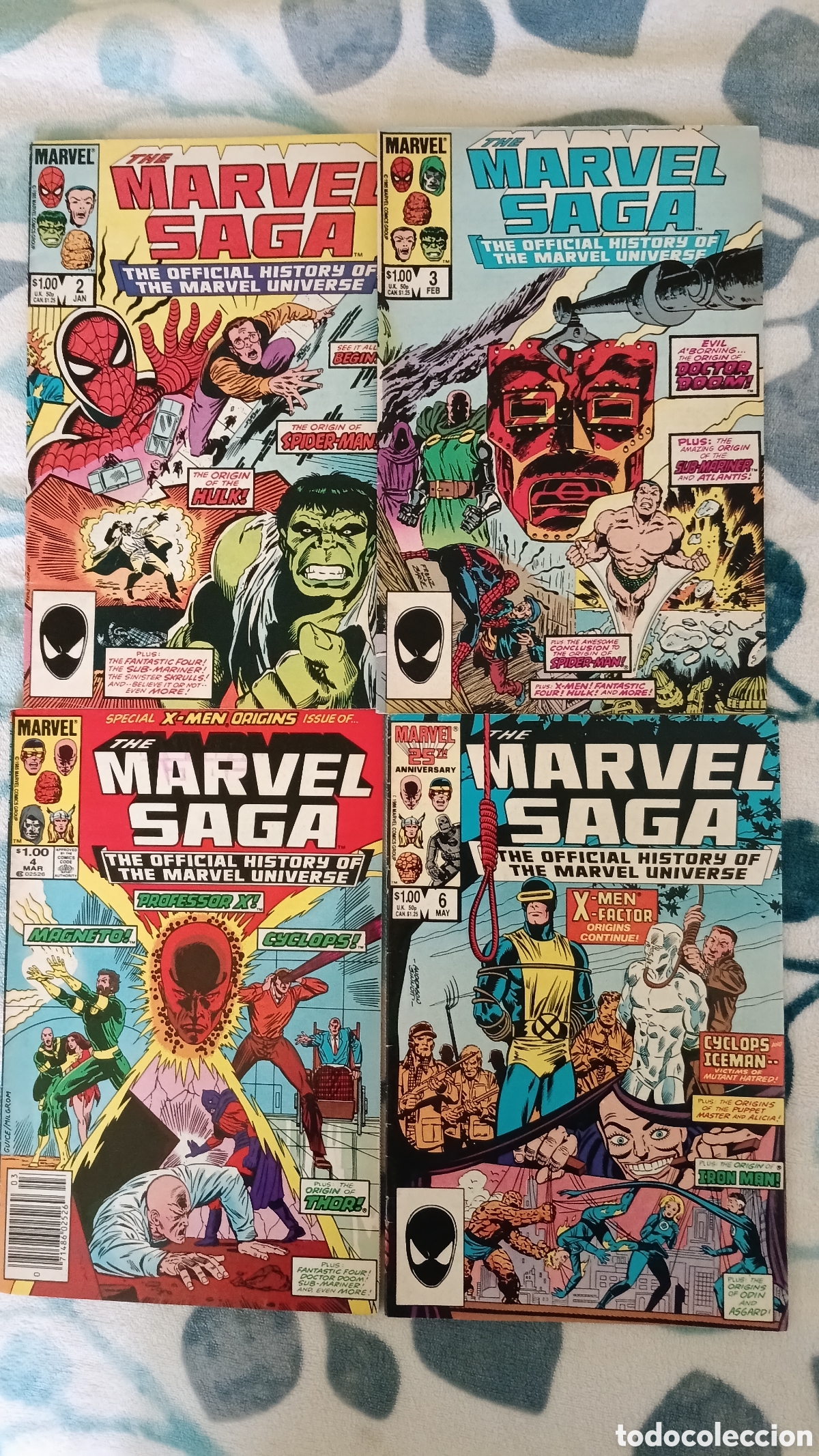 C&oacute;mics: Pack Marvel saga 4 n&uacute;meros - Foto 1