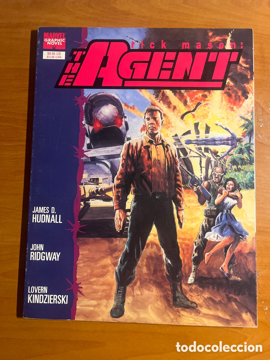 C&oacute;mics: THE AGENT, RICK MAS&Oacute;N, (MARVEL GRAPHIC NOVEL) - Foto 1