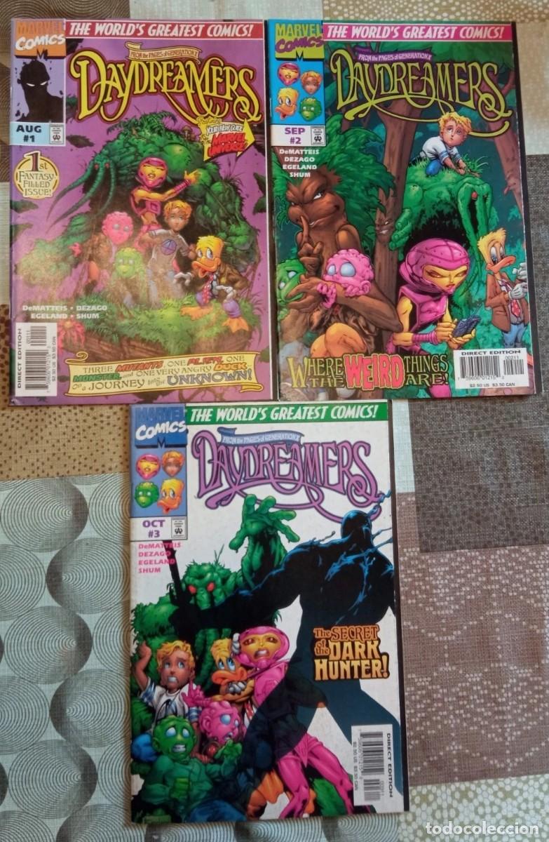 C&oacute;mics: DAYDREAMERS (1997) - USA - COMPLETE SET 1 - 2 - 3 MARVEL - Foto 1