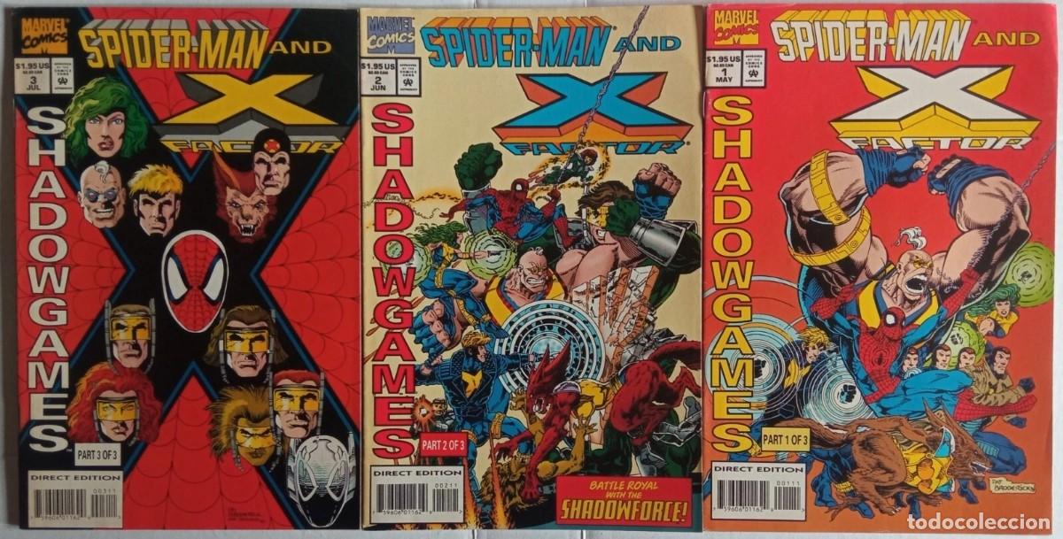 C&oacute;mics: Spider-Man and X-Factor - Shadowgames (1994) USA - Foto 1