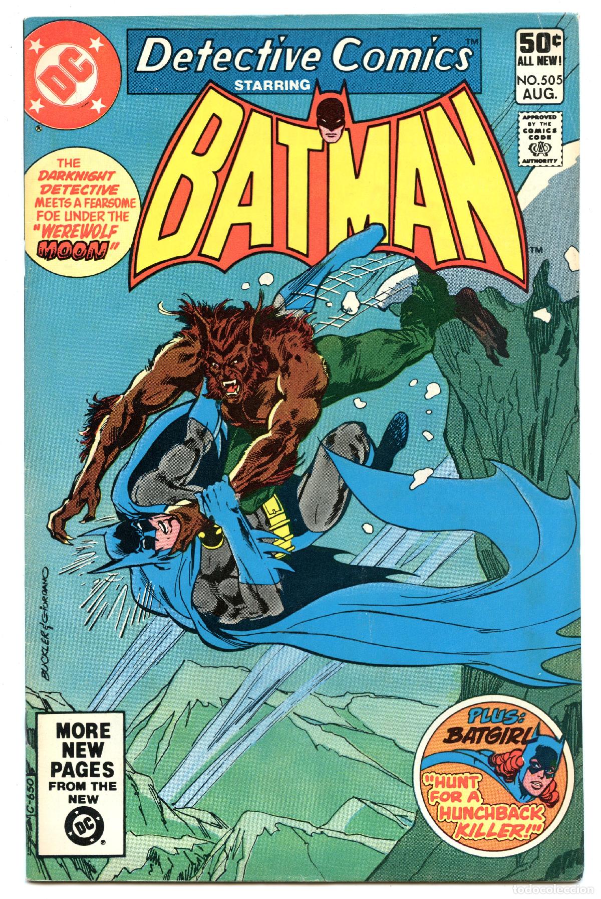 C&oacute;mics: DETECTIVE COMICS (Batman) n.505 - (DC, 1981) - Foto 1