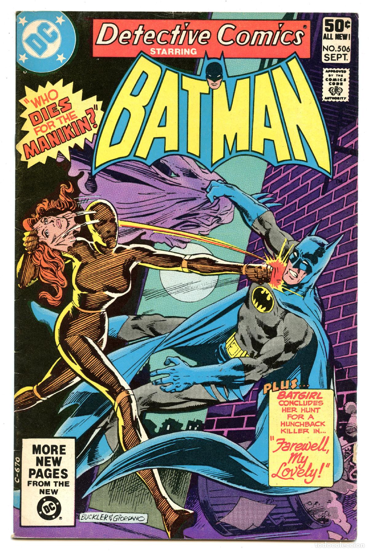 C&oacute;mics: DETECTIVE COMICS (Batman) n.506 - (DC, 1981) - Foto 1