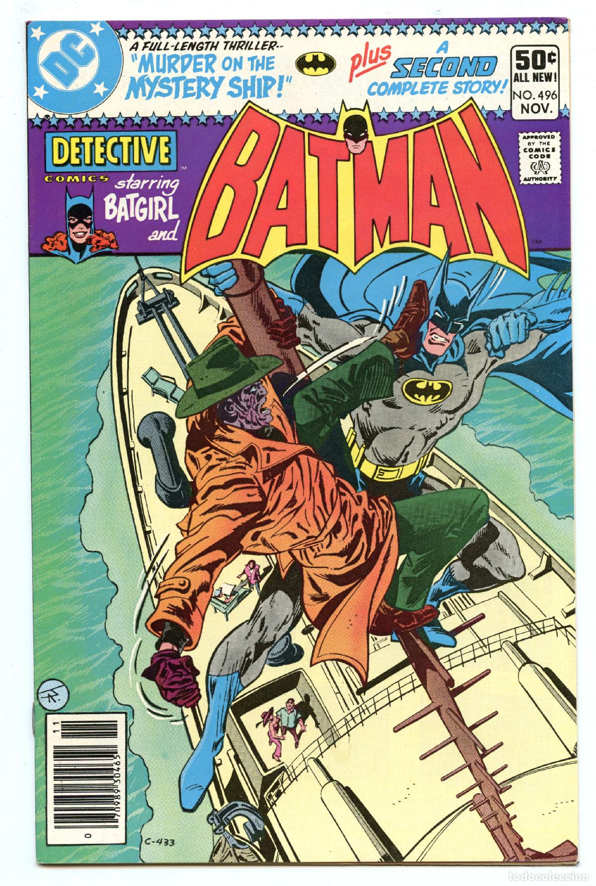 C&oacute;mics: DETECTIVE COMICS (Batman) n.496 - (DC, 1980) - Foto 1
