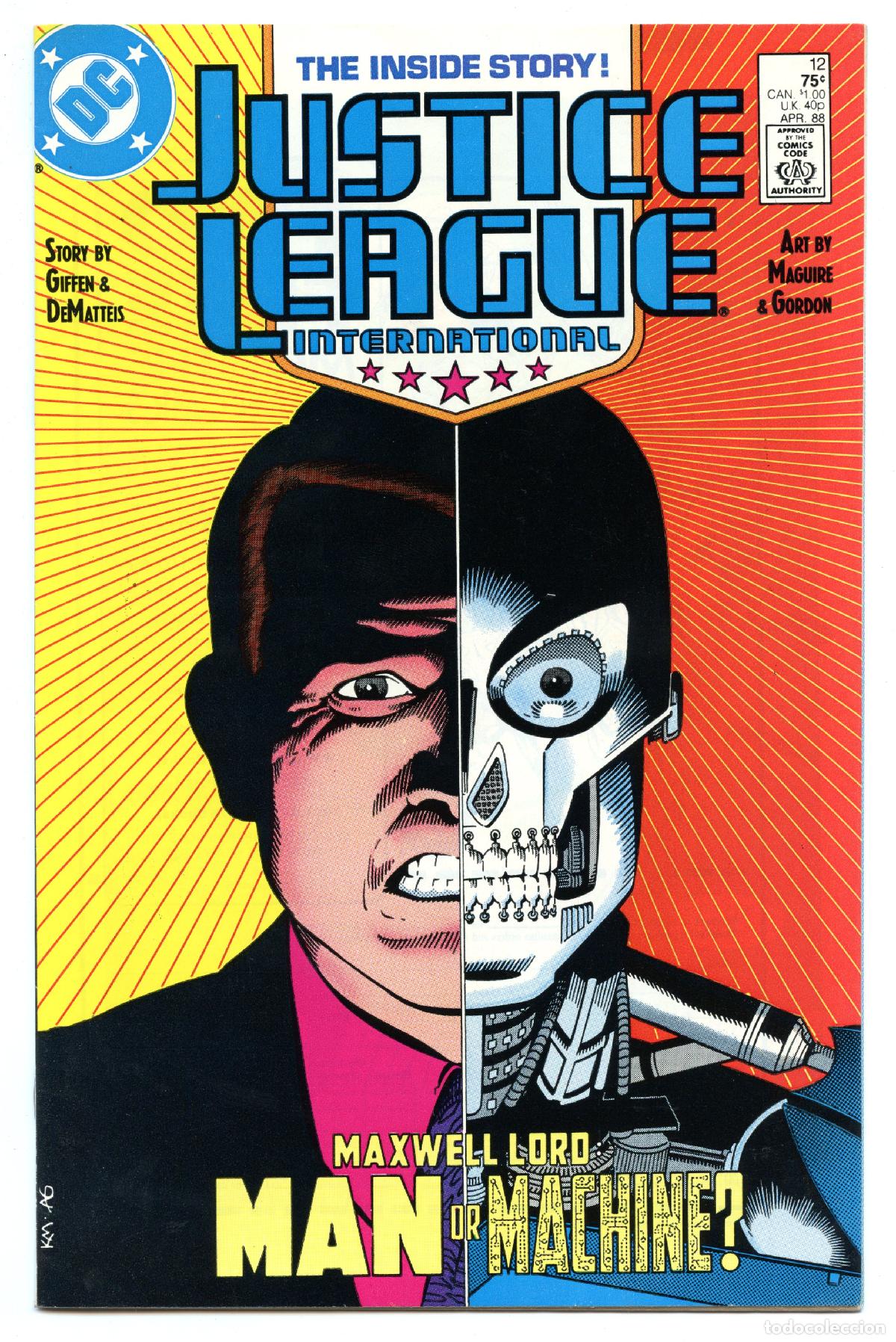 C&oacute;mics: JUSTICE LEAGUE INTERNATIONAL n.12 (DC,1987) - Foto 1