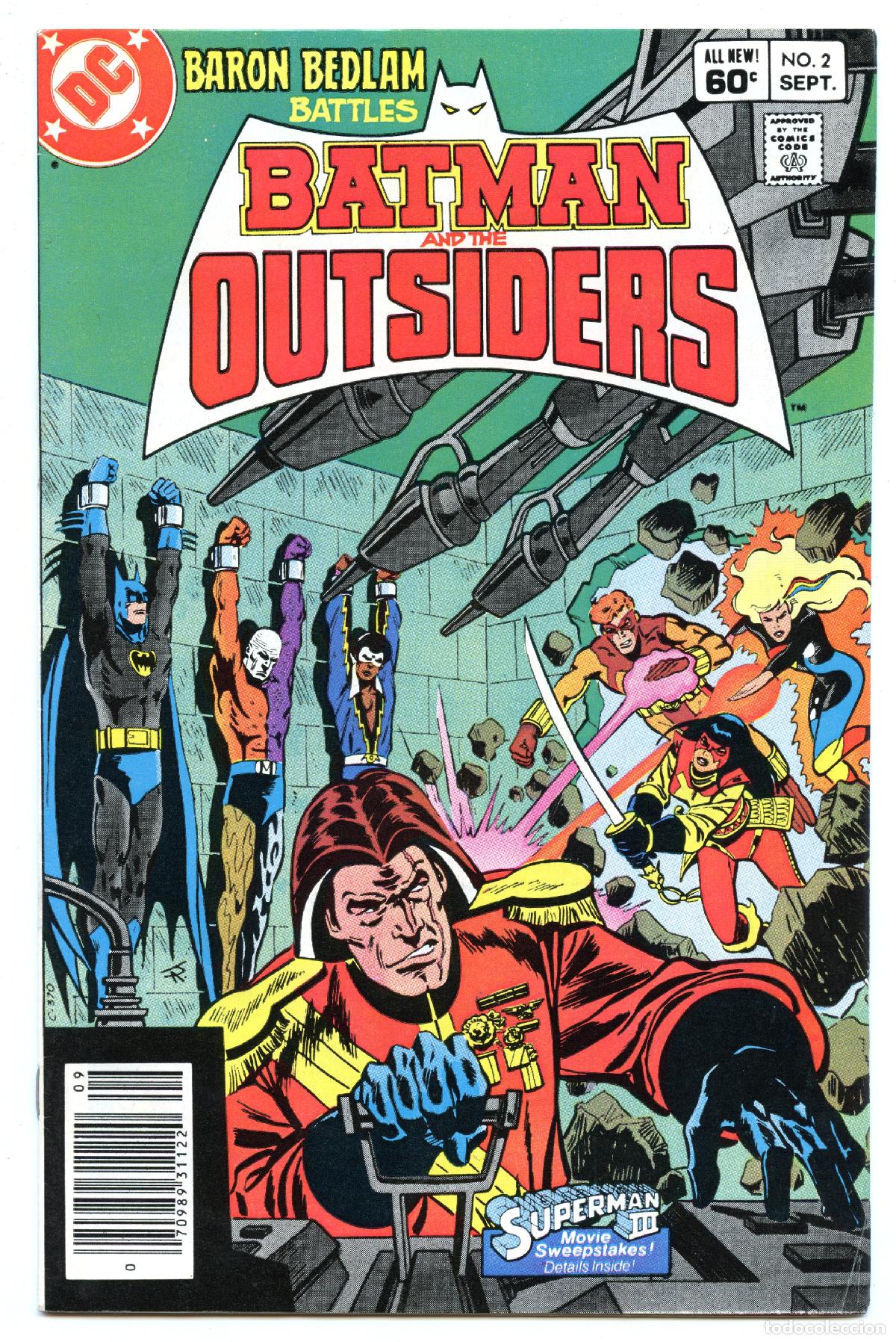 C&oacute;mics: BATMAN AND THE OUTSIDERS N.2 (DC,1983) - Foto 1