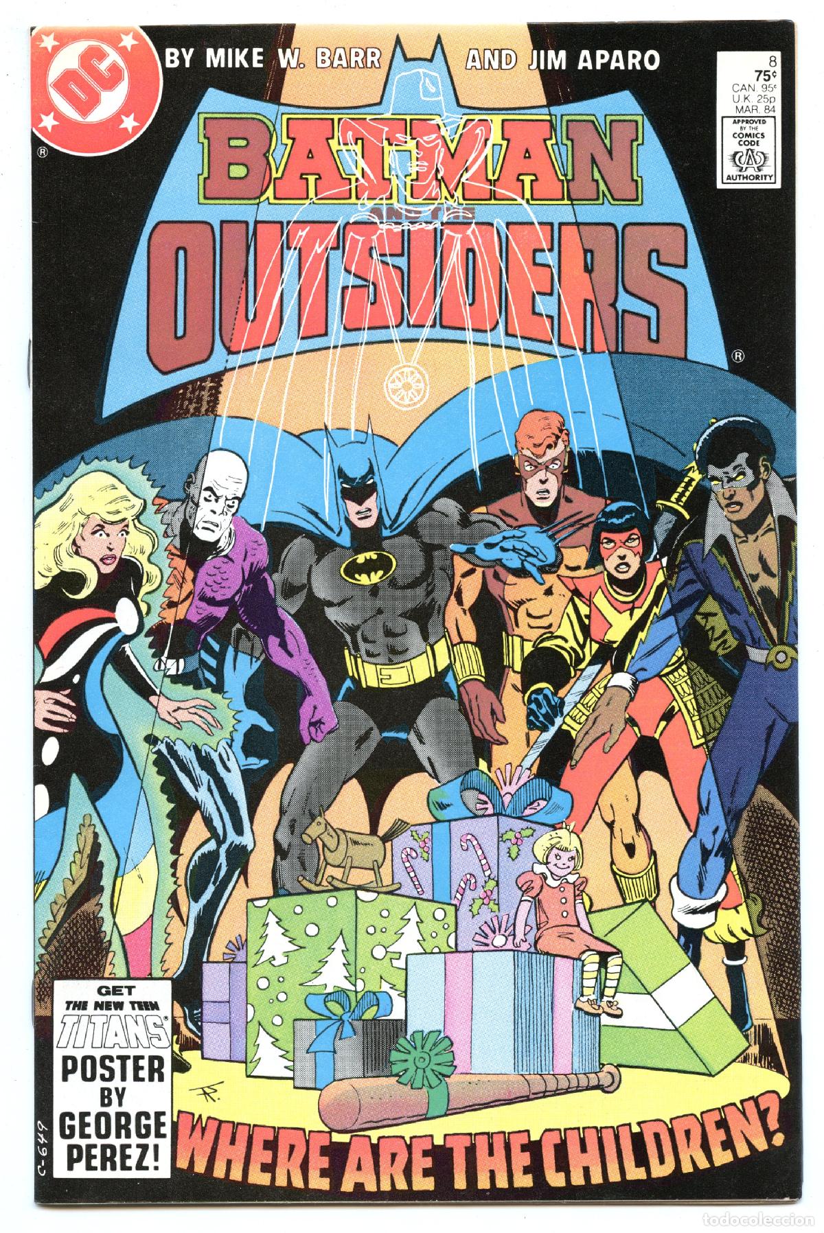 C&oacute;mics: BATMAN AND THE OUTSIDERS N.8 (DC,1984) - Foto 1