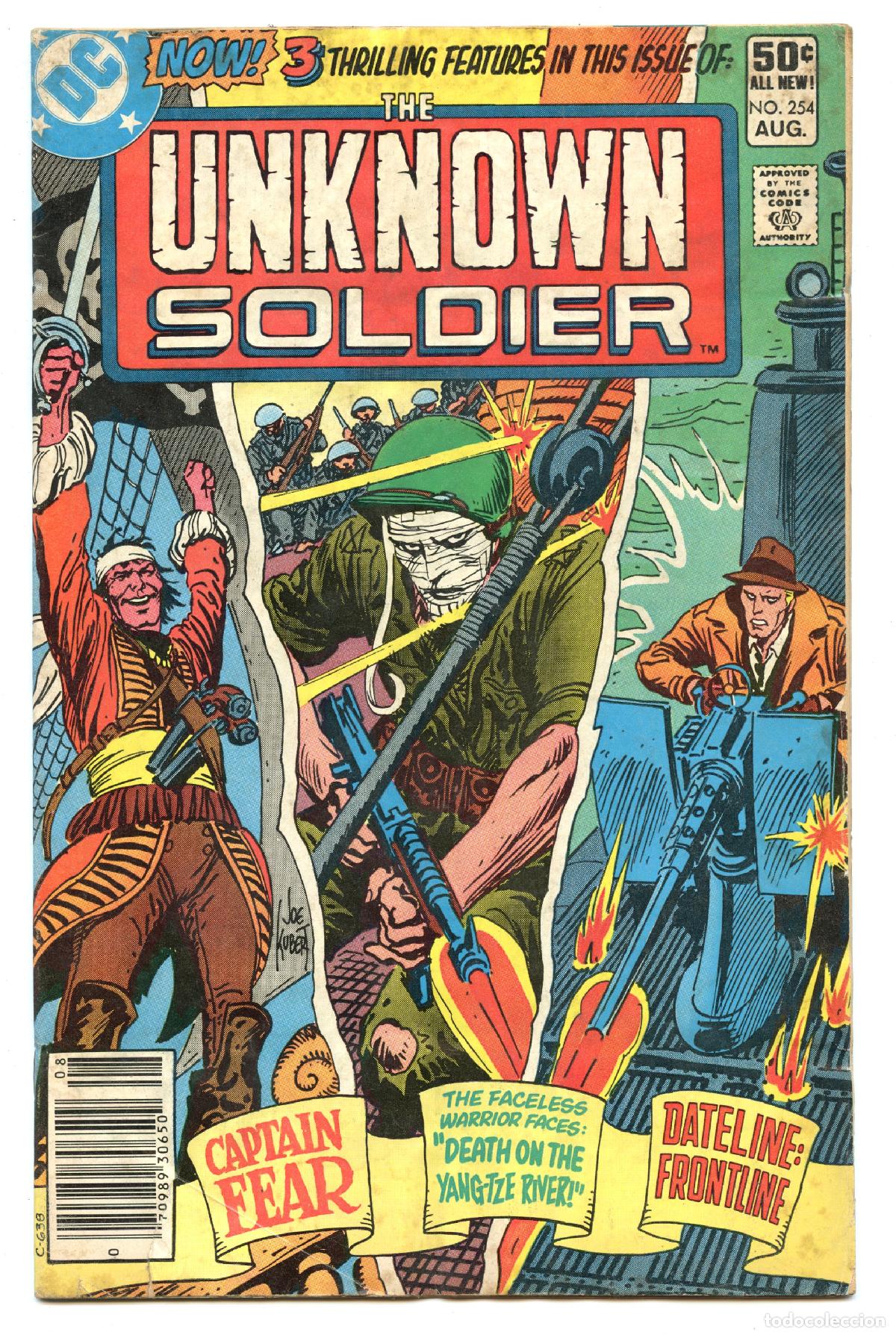 C&oacute;mics: THE UNKNOWN SOLDIER n.254 (DC, 1981) - Foto 1