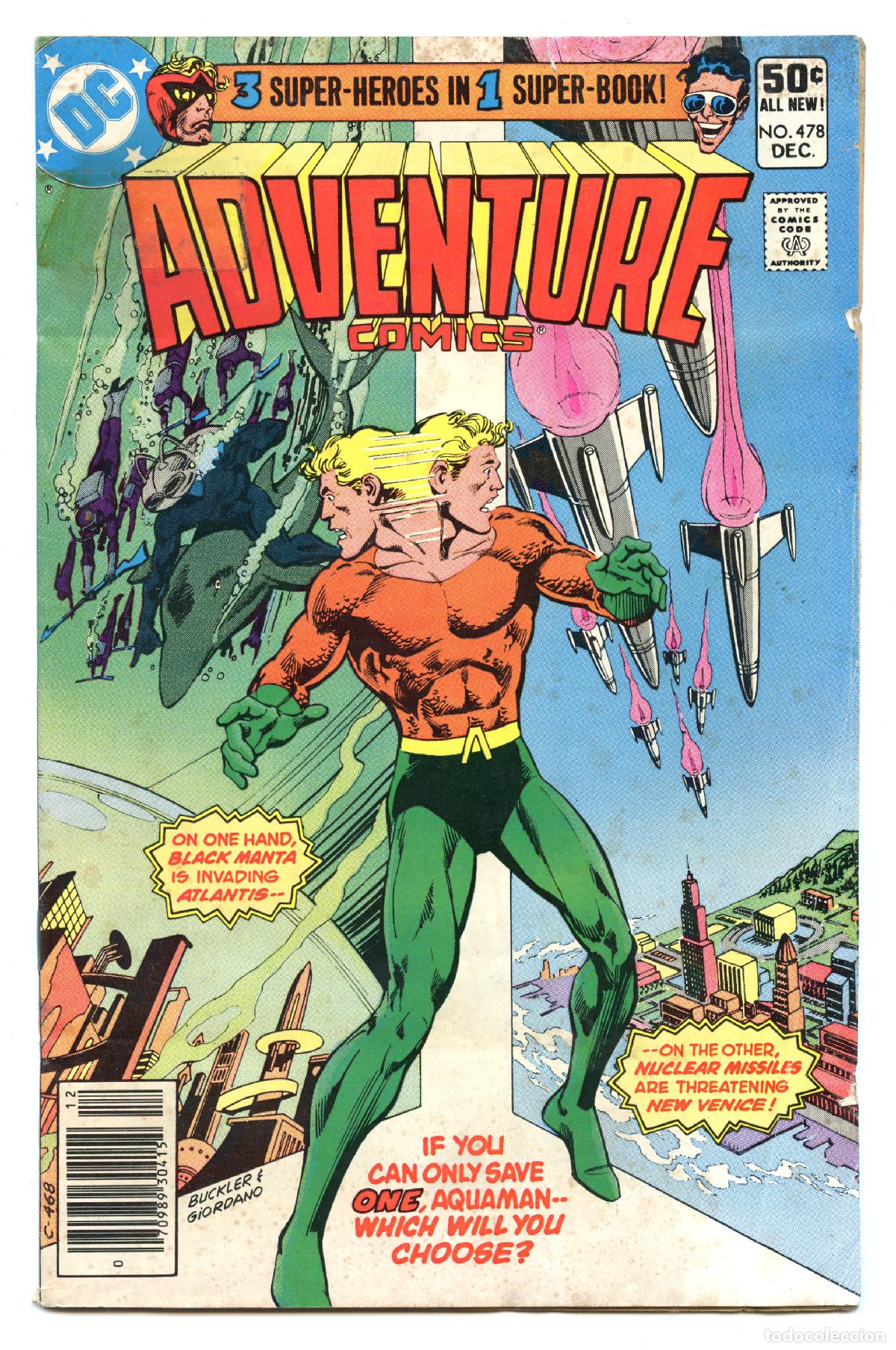 C&oacute;mics: ADVENTURE COMICS n.478 (DC, 1980) - Foto 1