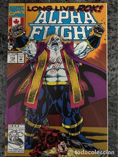 C&oacute;mics: ALPHA FLIGHT N&ordm; 116 (ENERO 1993). ORIGINAL MARVEL. NUEVO - Foto 1