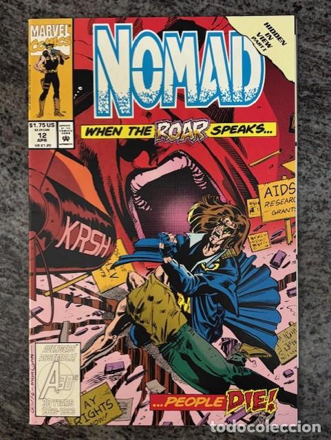 C&oacute;mics: NOMAD N&ordm; 12 (ABRIL 1993). ORIGINAL MARVEL. NUEVO - Foto 1
