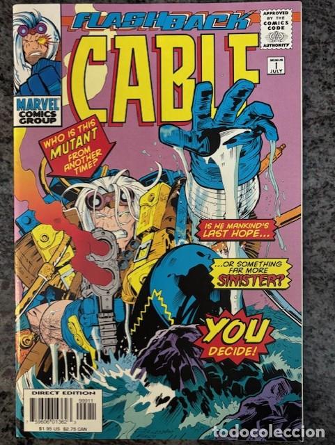 C&oacute;mics: CABLE MINUS 1 (FLASHBACK) JULIO 1997. ORIGINAL MARVEL. NUEVO - Foto 1