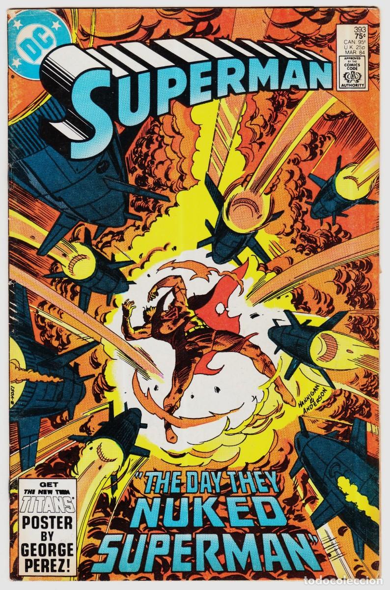C&oacute;mics: SUPERMAN n&ordm;: 393 (1983). Ed. DC comics original USA. - Foto 1