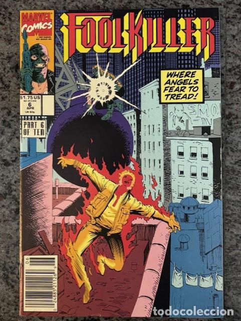 C&oacute;mics: FOOLKILLER N&ordm; 6 (ABRIL 1991). ORIGINAL MARVEL. NUEVO - Foto 1