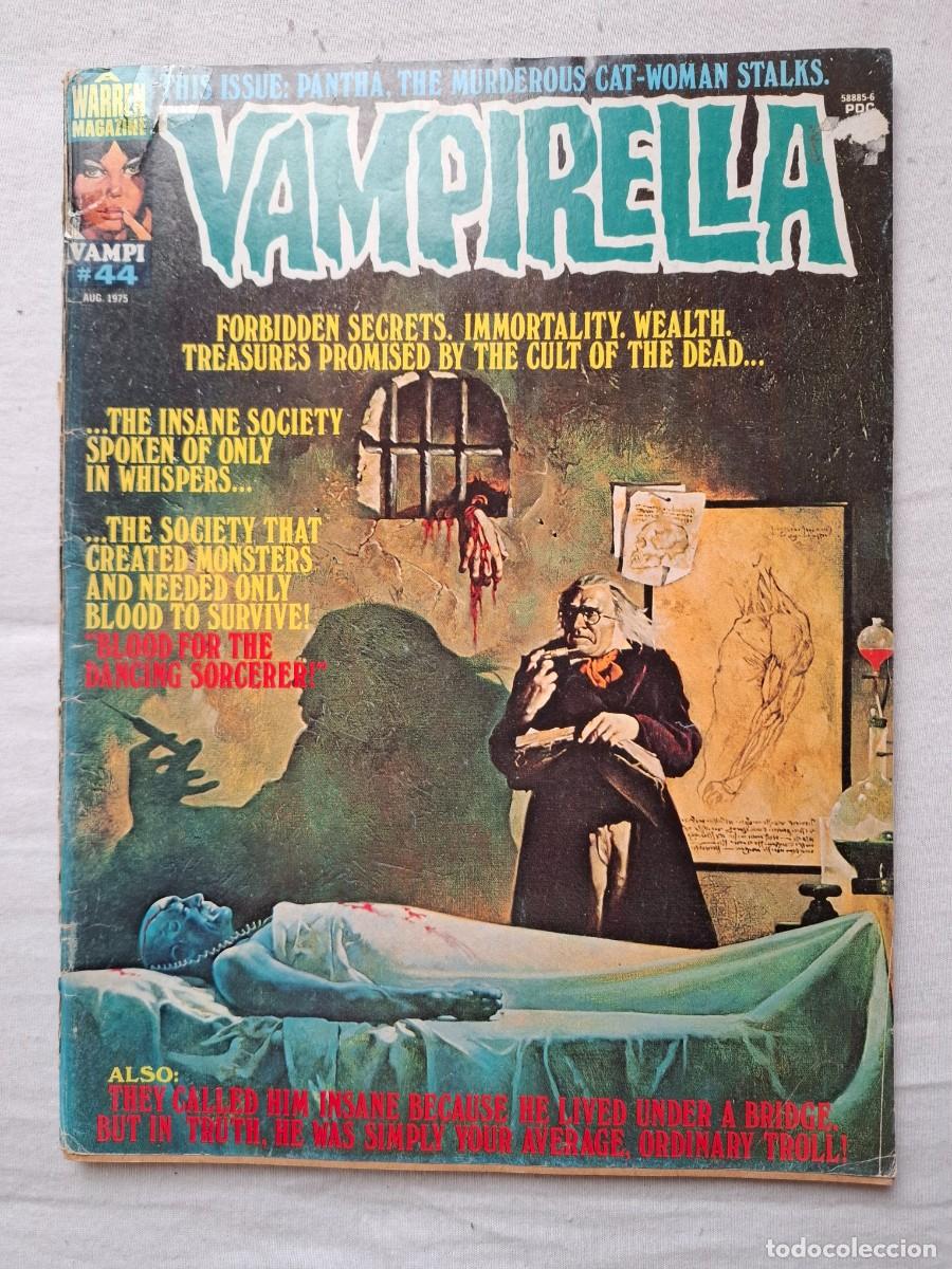 C&oacute;mics: Vampirella 23,25 y 44 Warren Publishing - Foto 2