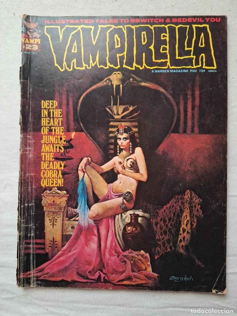 C&oacute;mics: Vampirella 23,25 y 44 Warren Publishing - Foto 4