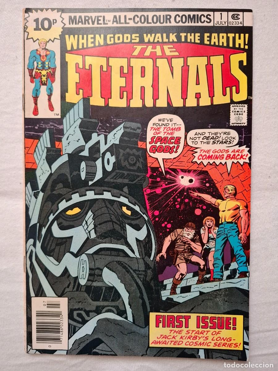 C&oacute;mics: The Eternals 1 1976 UK - Foto 1