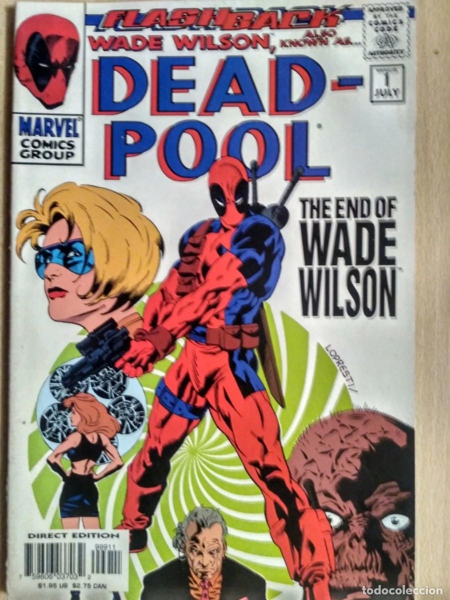 C&oacute;mics: MARVEL - DEADPOOL LOT #2 - #4 - #5 - #6 & FLASHBACK #1 F+ - Foto 1
