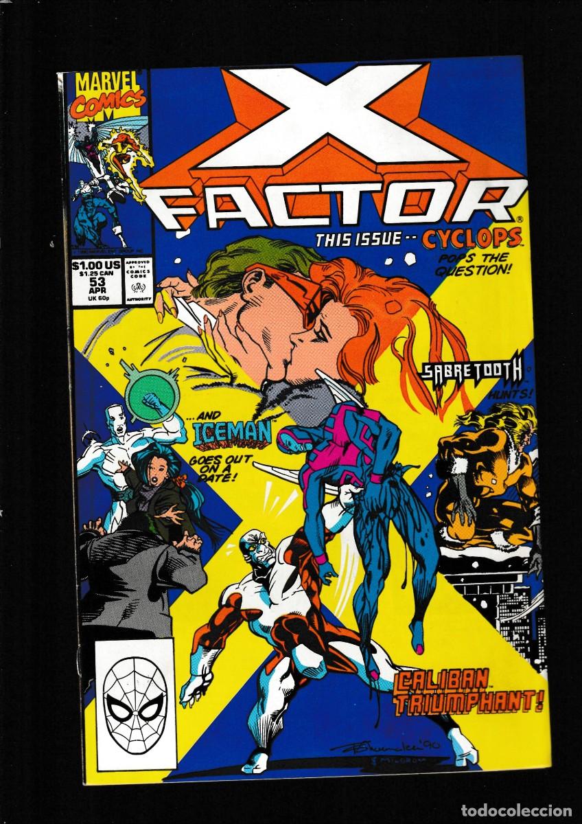 C&oacute;mics: X-FACTOR 53 - MARVEL 1990 VFN/NM / SABRETOOTH - Foto 1