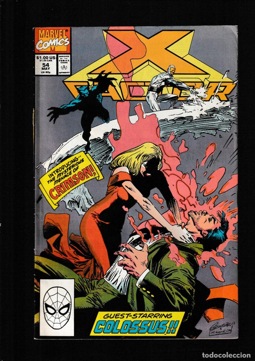 C&oacute;mics: X-FACTOR 54 - MARVEL 1990 FN / 1ST CRIMSON - Foto 1
