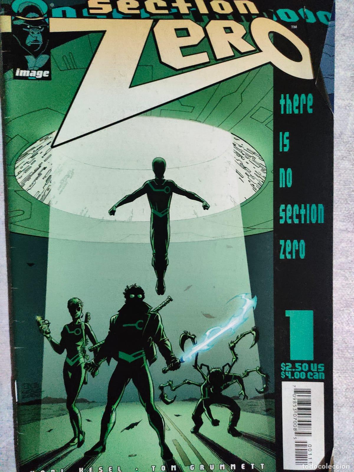 C&oacute;mics: SECTION ZERO NUMERO 1 VERSION USA - Foto 1