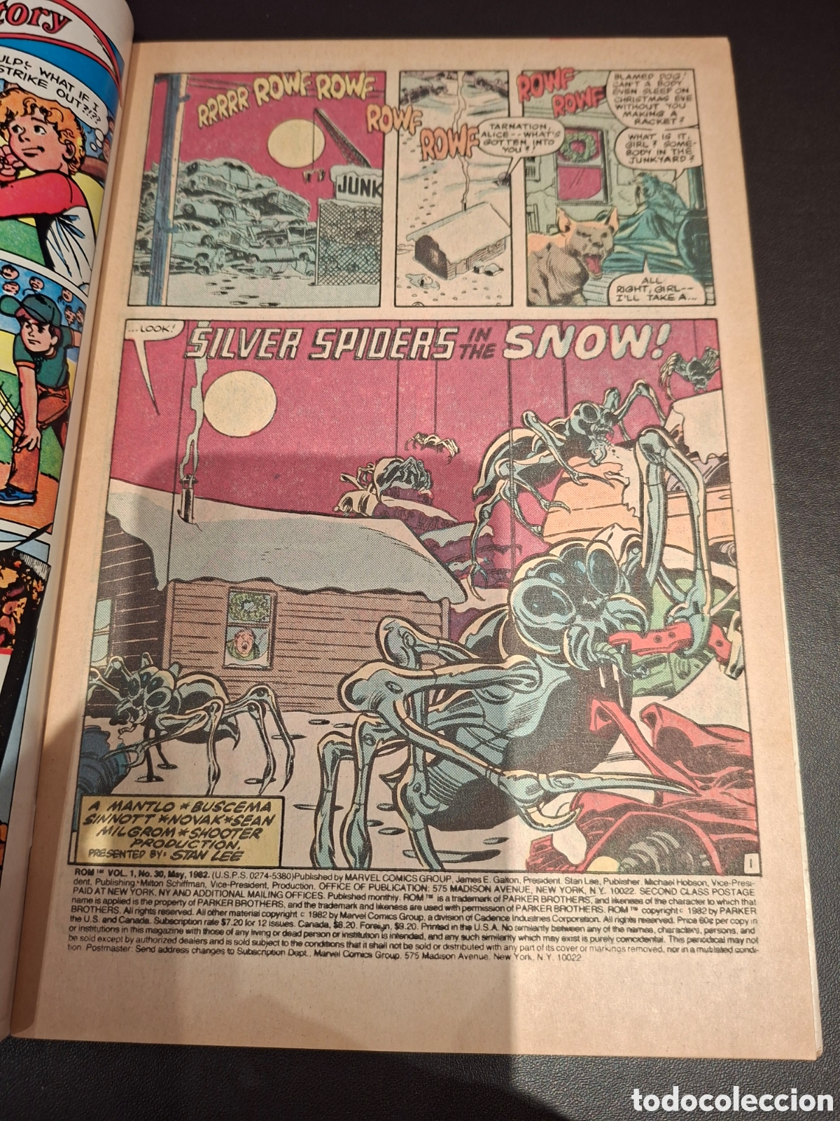 C&oacute;mics: ROM SPACEKNIGHT 30- MARVEL 1982 / PORTADA AL MILGROM - Foto 2