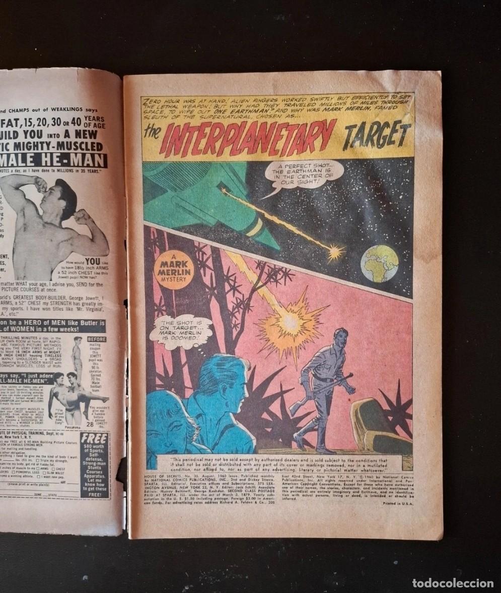 C&oacute;mics: House of Secrets 35 1960 dc comics - Foto 5