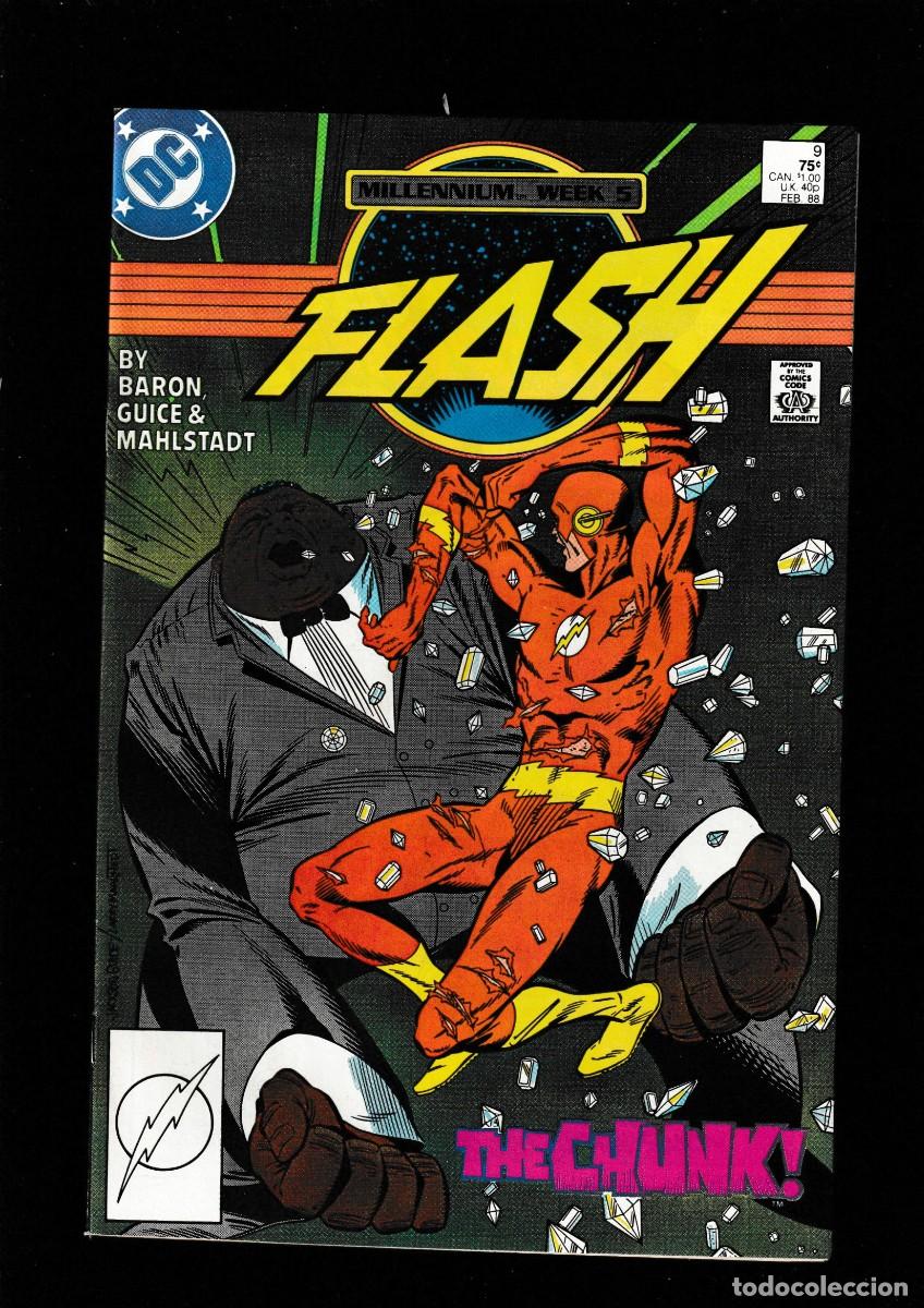 C&oacute;mics: FLASH 9 - DC 1988 VFN/NM / MILLENNIUM - Foto 1