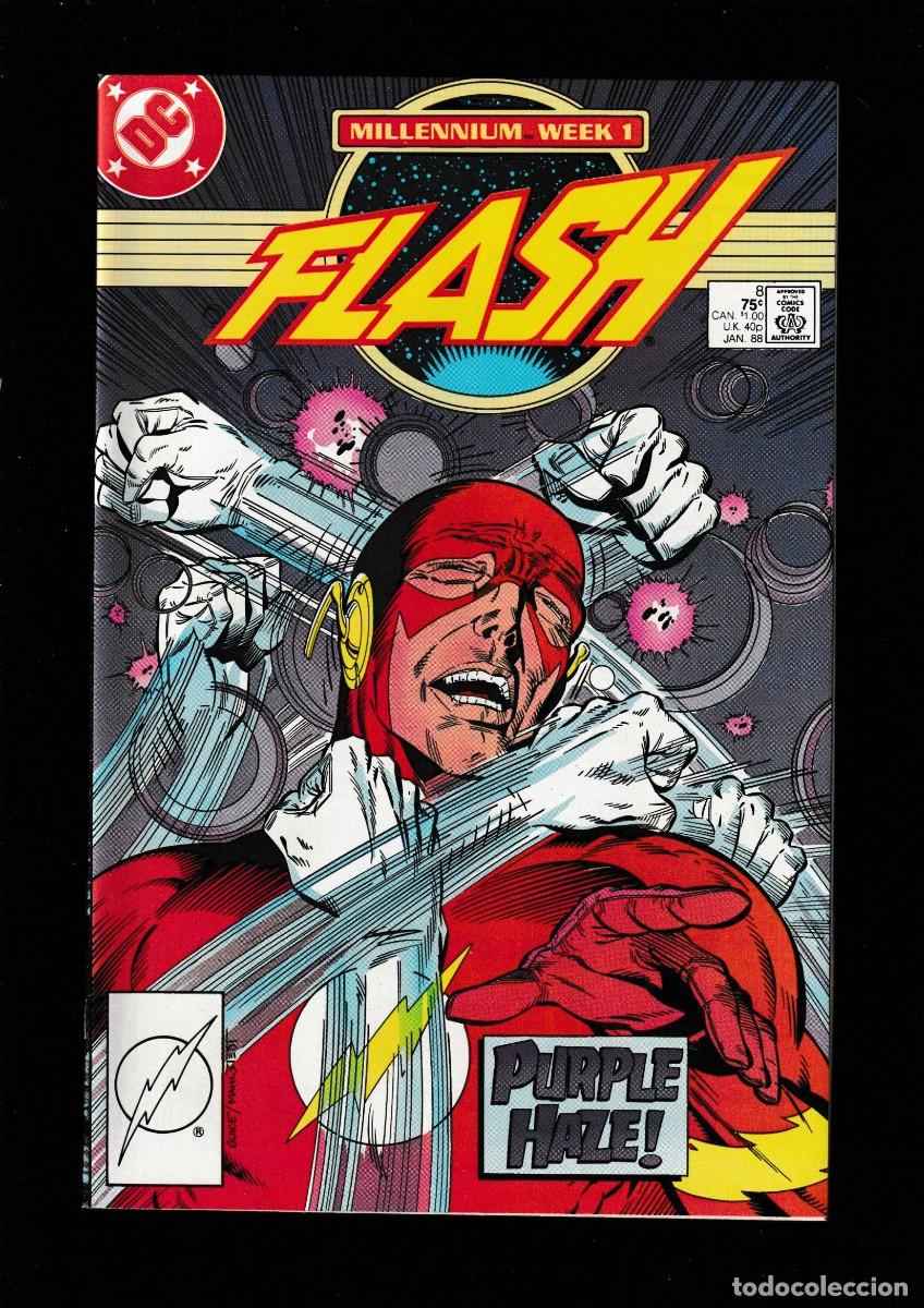 C&oacute;mics: FLASH 8 - DC 1988 VFN/NM / MILLENNIUM - Foto 1