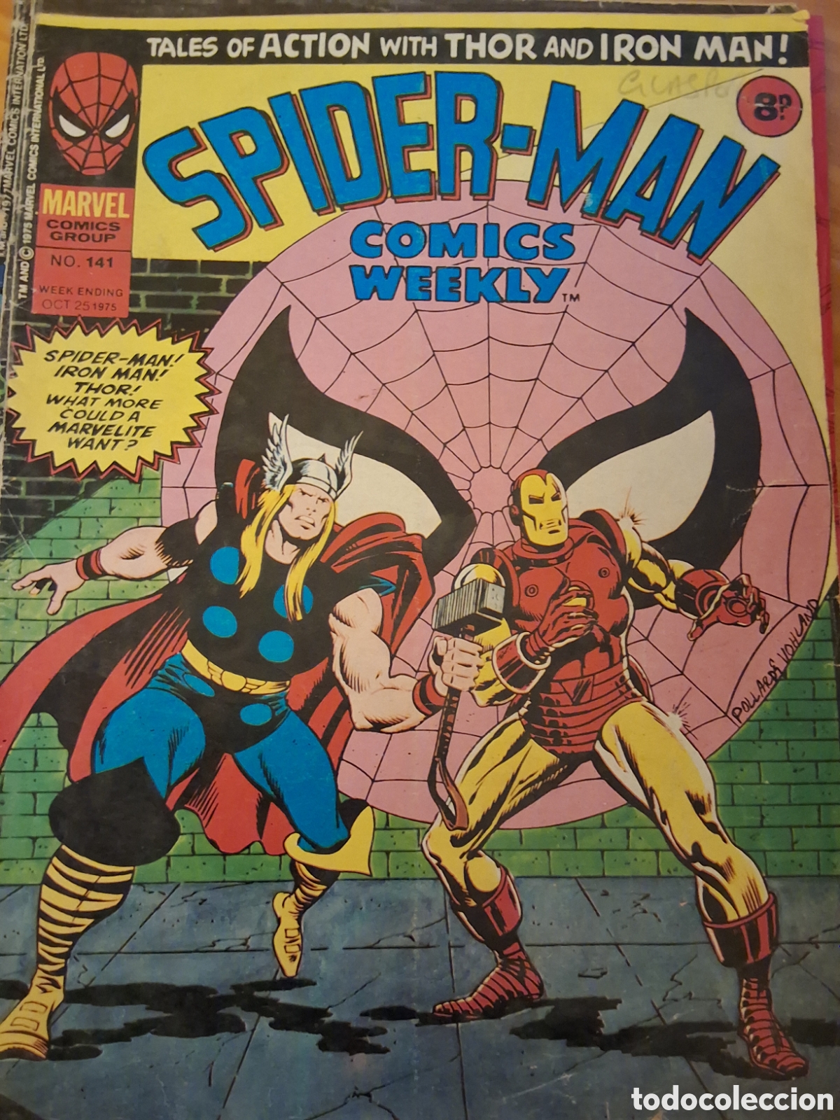 C&oacute;mics: Spiderman comics weekly en ingles a&ntilde;o 25/10/1975 - Foto 1
