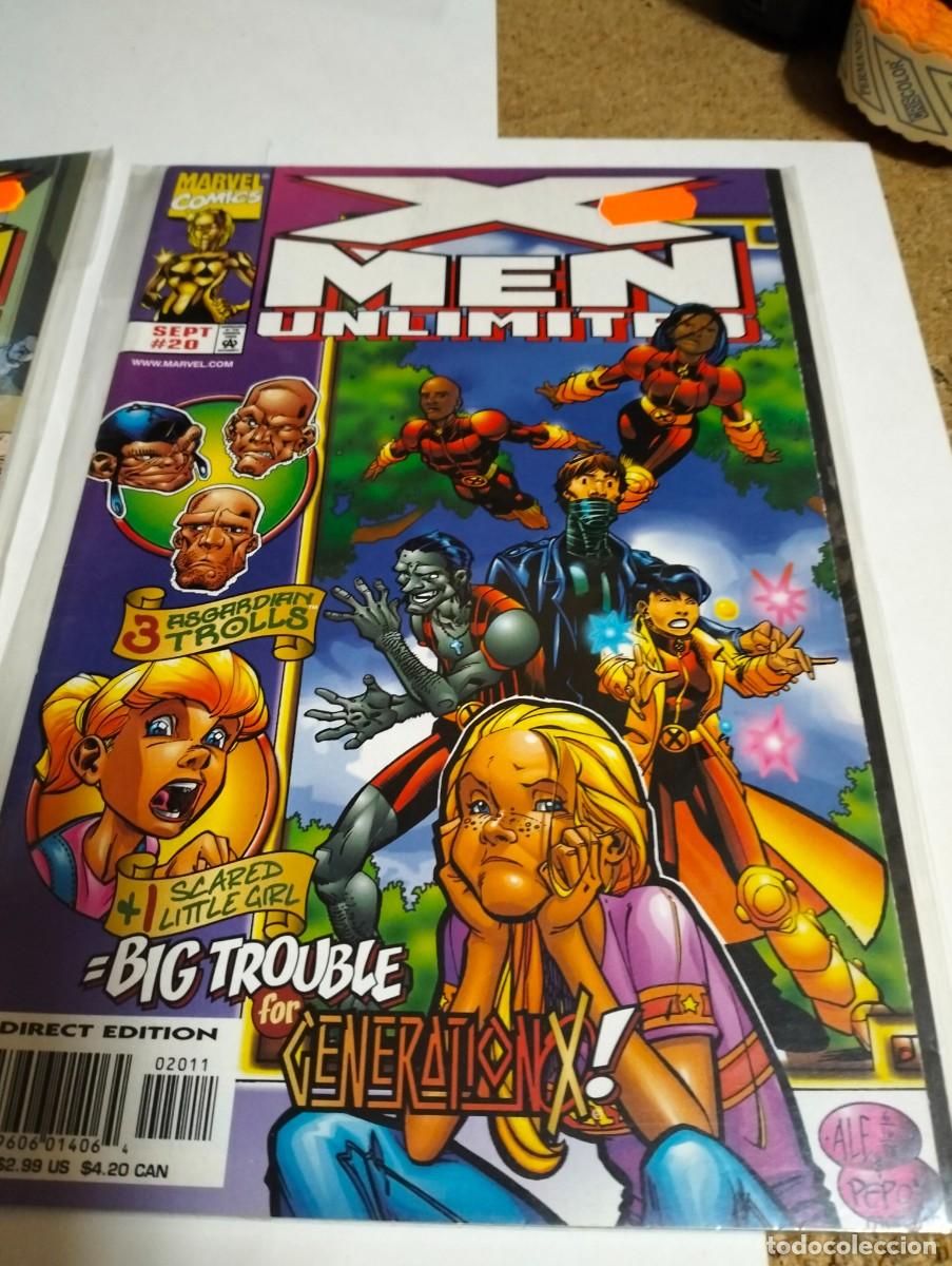 C&oacute;mics: X-MEN UNLIMITED # 20, 22 ( LOTE 2 COMICS EN INGLES ) MARVEL - Foto 3
