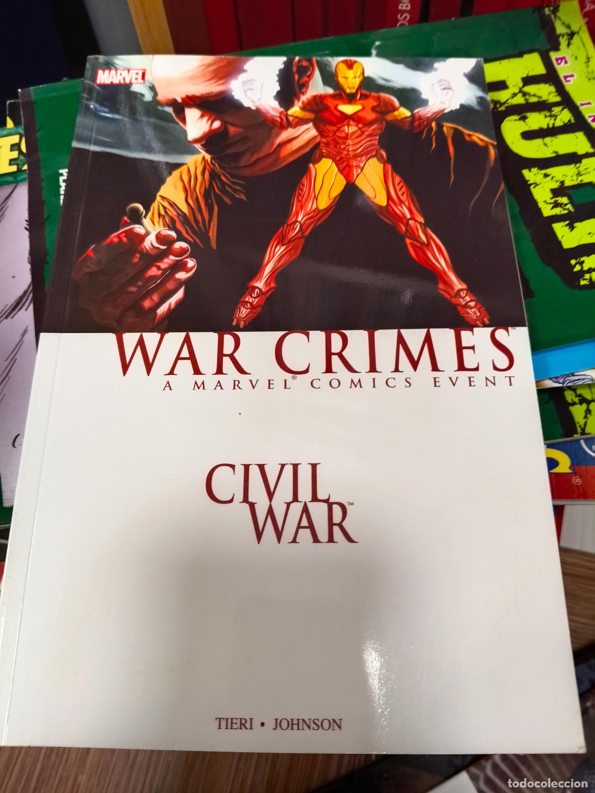 C&oacute;mics: War Crimes Civil war - Marvel en ingles - Foto 1
