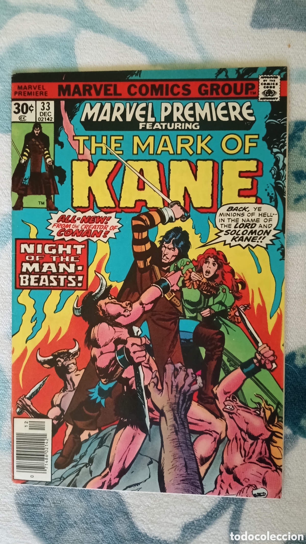 C&oacute;mics: Marvel premiere 33 the Mark of Kane, Marvel - Foto 1