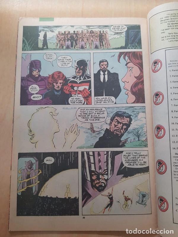 C&oacute;mics: AVENGERS WEST COAST 59, vol 2, 1990 - Marvel Comics - USA - Foto 4