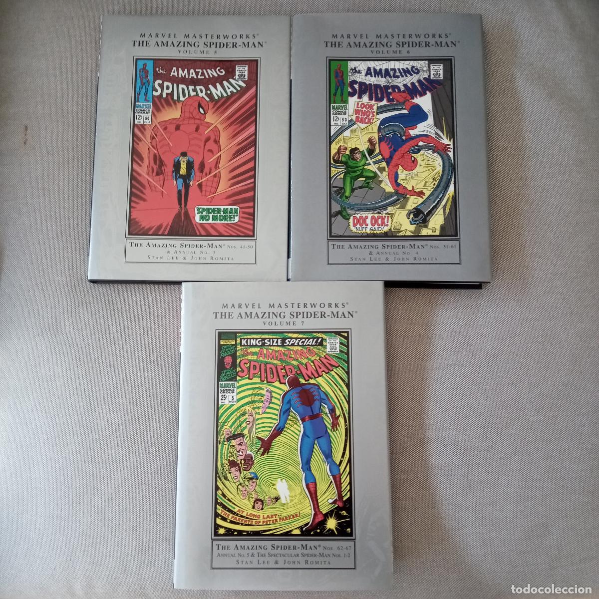 C&oacute;mics: AMAZING SPIDERMAN Vols. 1-7 Marvel Masterworks. Nuevo - Foto 2