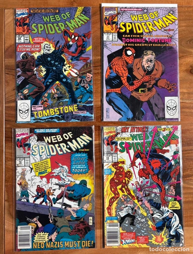 C&oacute;mics: WEB OF SPIDER-MAN 68,71,72,73 - Foto 1
