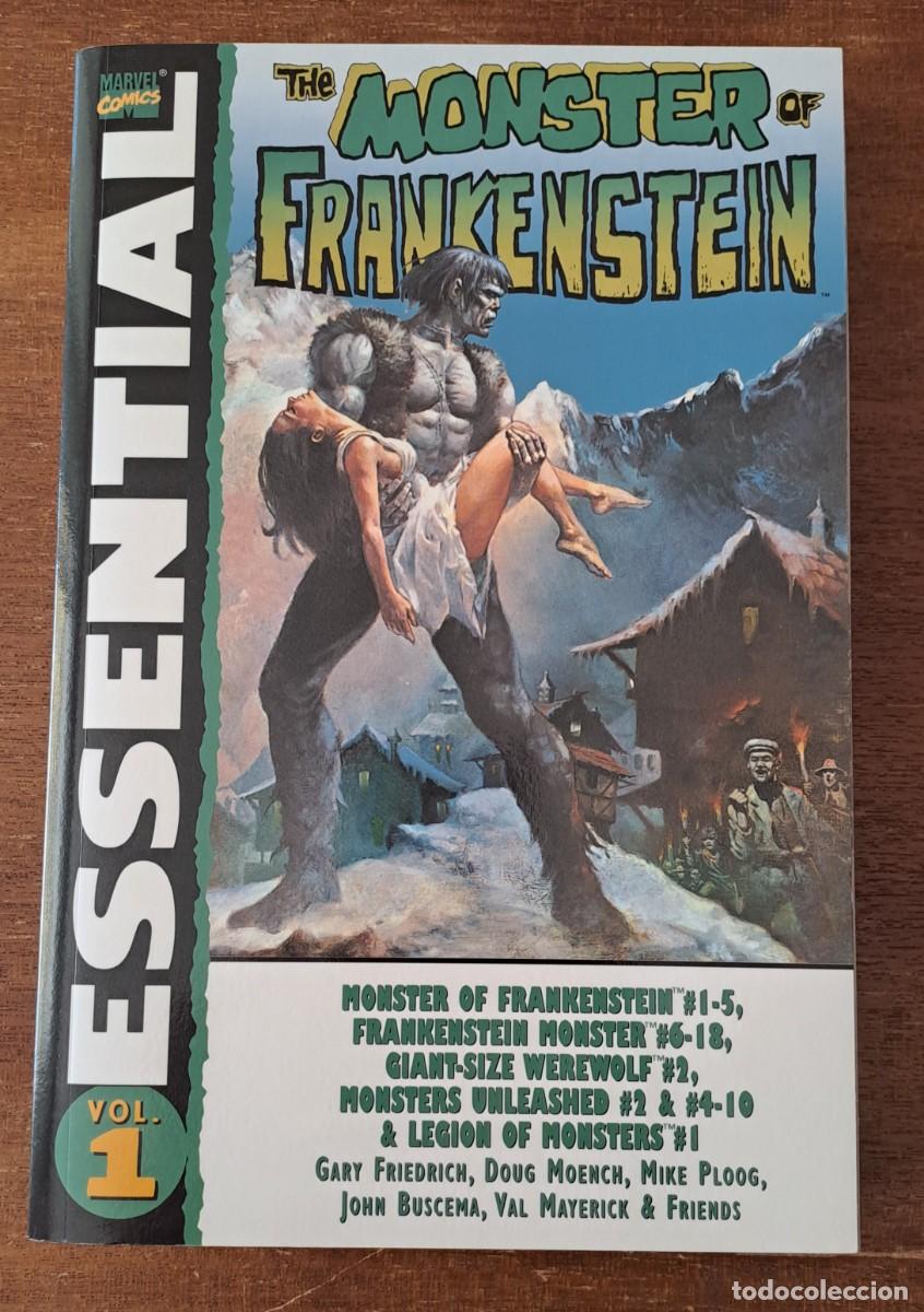 C&oacute;mics: FRANKENSTEIN ESSENTIAL MARVEL USA COMPLETO B/N INGL&Eacute;S - Foto 1