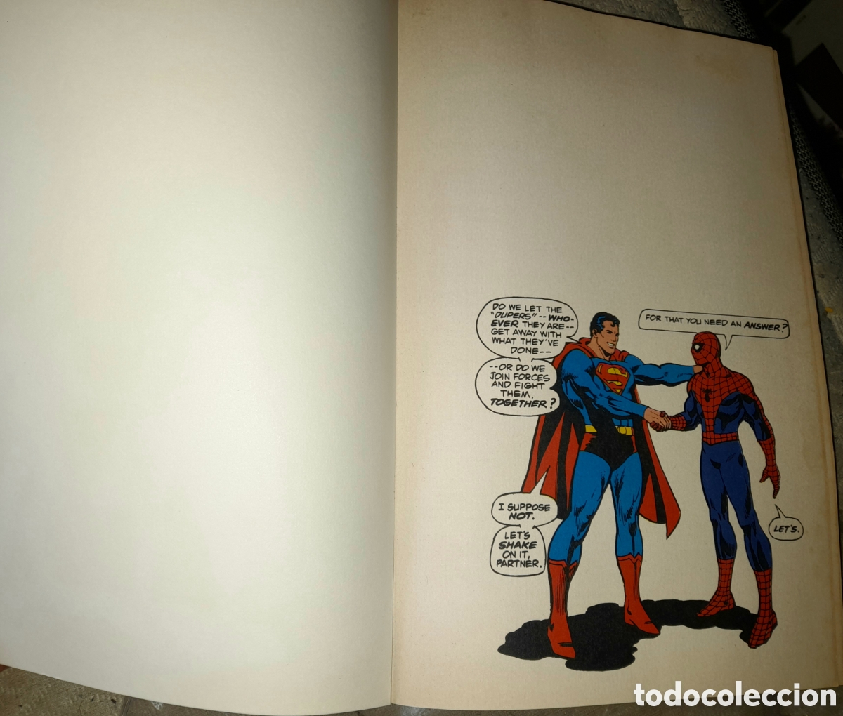 C&oacute;mics: CROSSOVER CLASSICS MARVEL/DC COLLECTION. EDICI&Oacute;N EN INGL&Eacute;S - Foto 3