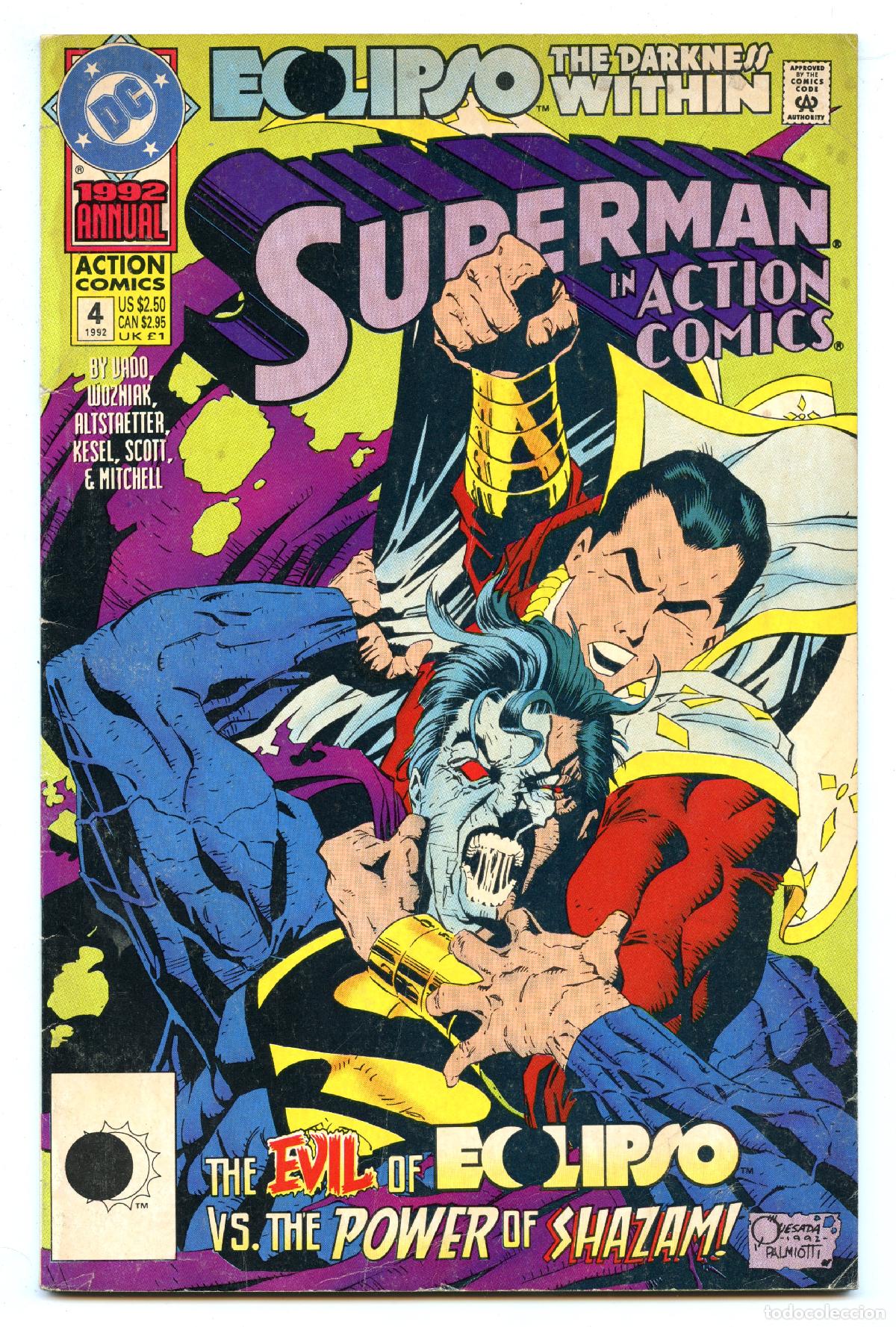 C&oacute;mics: SUPERMAN USA - Anual 1992 (DC, 1992) - Foto 1