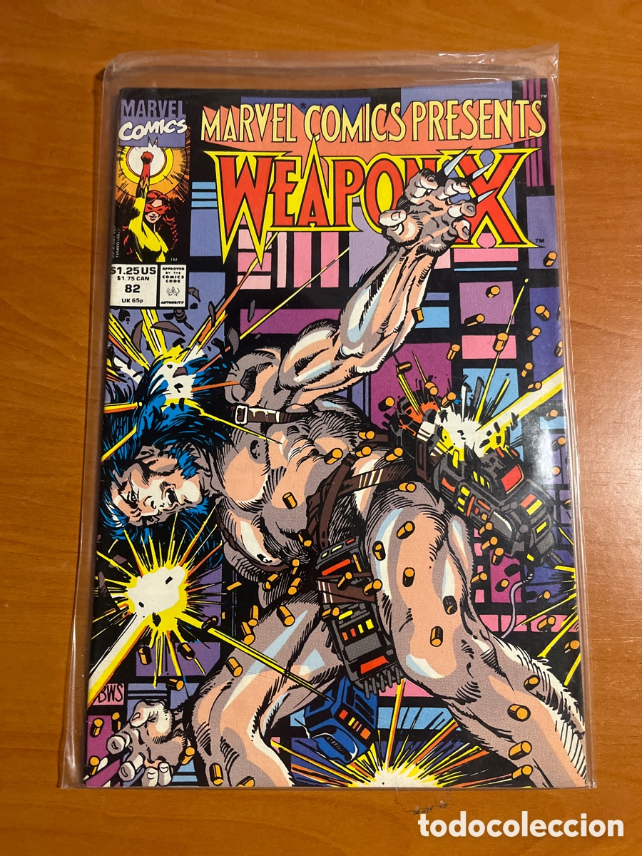 C&oacute;mics: MARVEL COMICS PRESENTS WEAPON X, N&Uacute;MERO 82, (MARVEL COMICS) - Foto 1