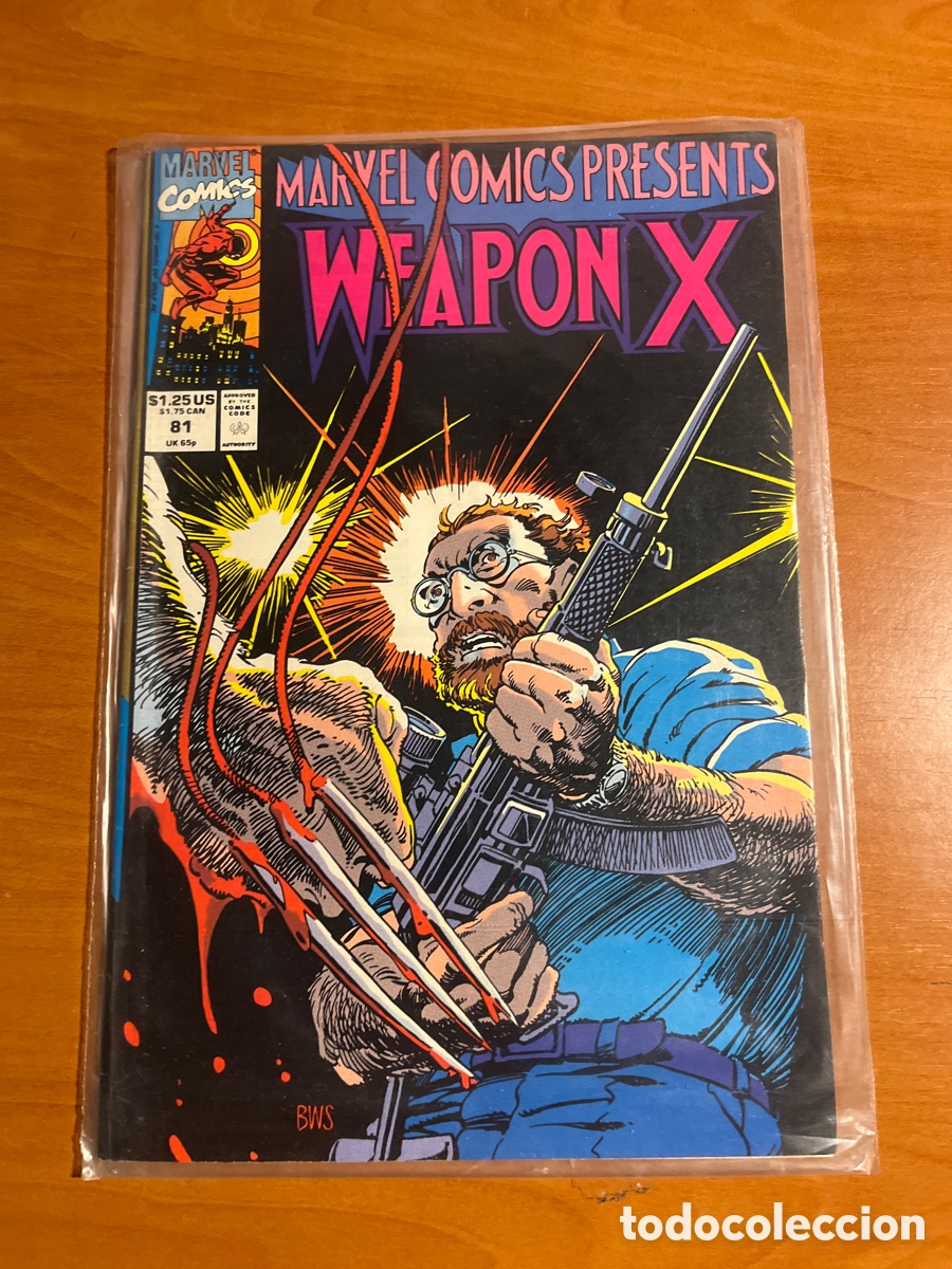 C&oacute;mics: MARVEL COMICS PRESENTS WEAPON X, N&Uacute;MERO 81, (MARVEL COMICS) - Foto 1